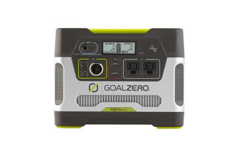 Goal Zero Yeti 400 Solar Portable Generators for Camping