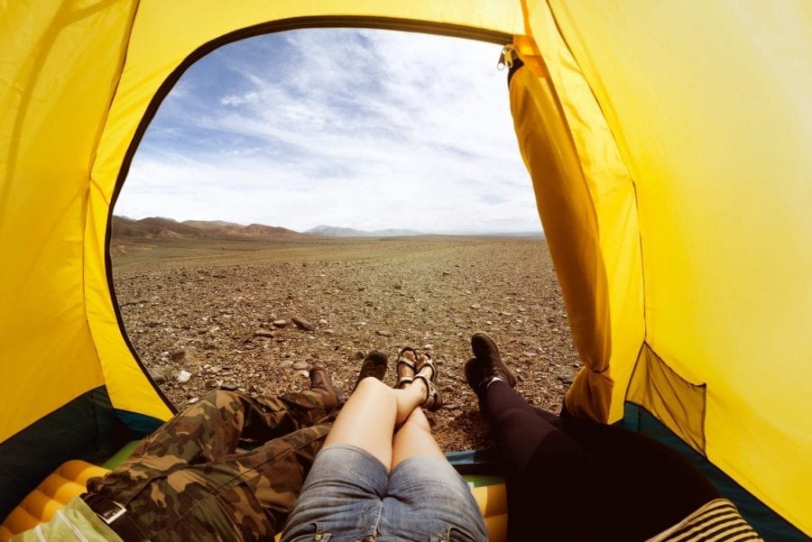2-Person Camping Tent Door