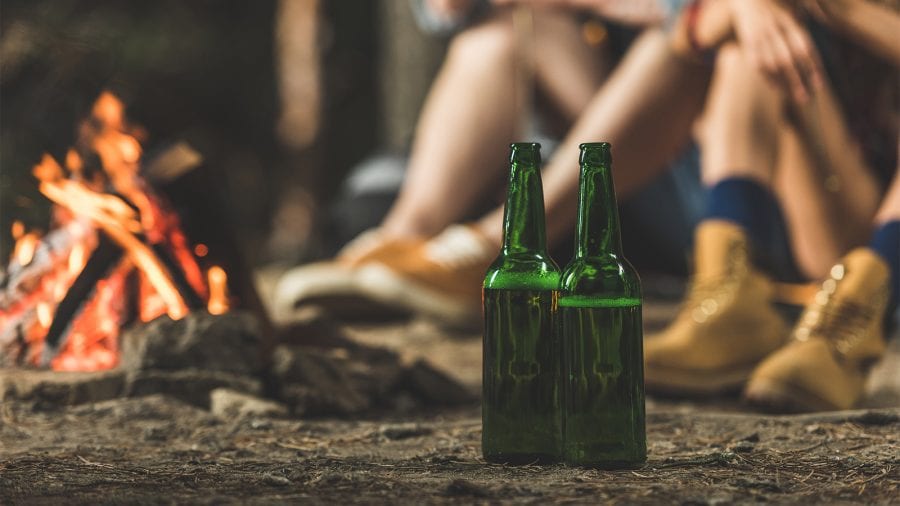 Avoid Alcohol While Camping