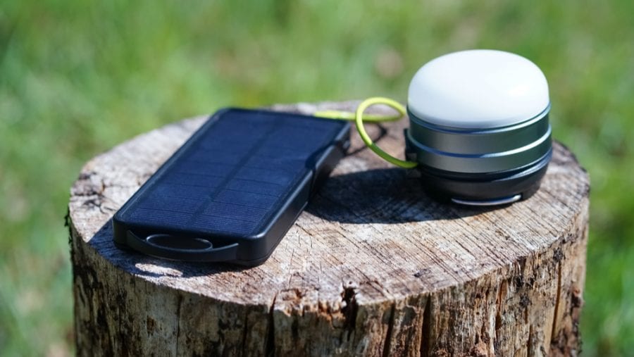 portable solar battery pack