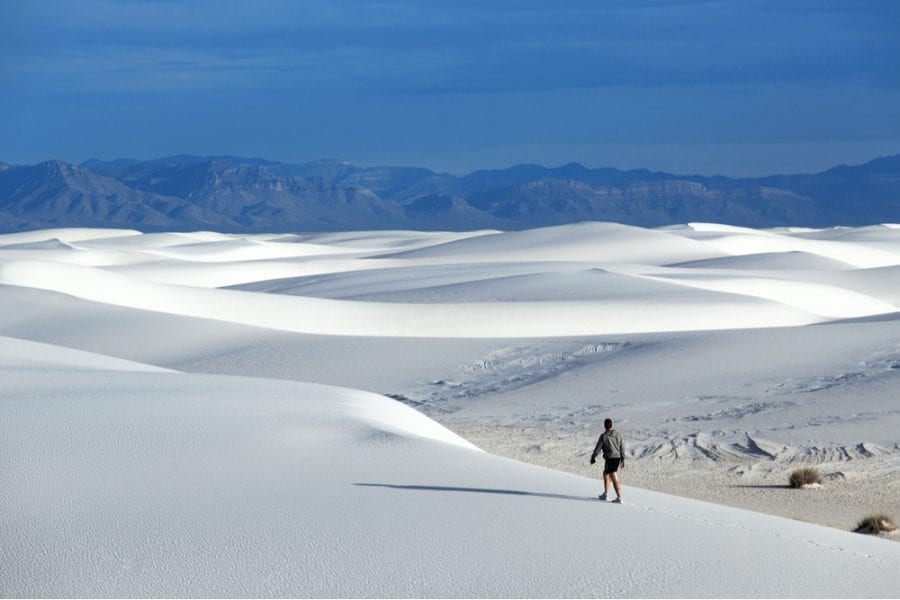 White Sands National Park in new mexico