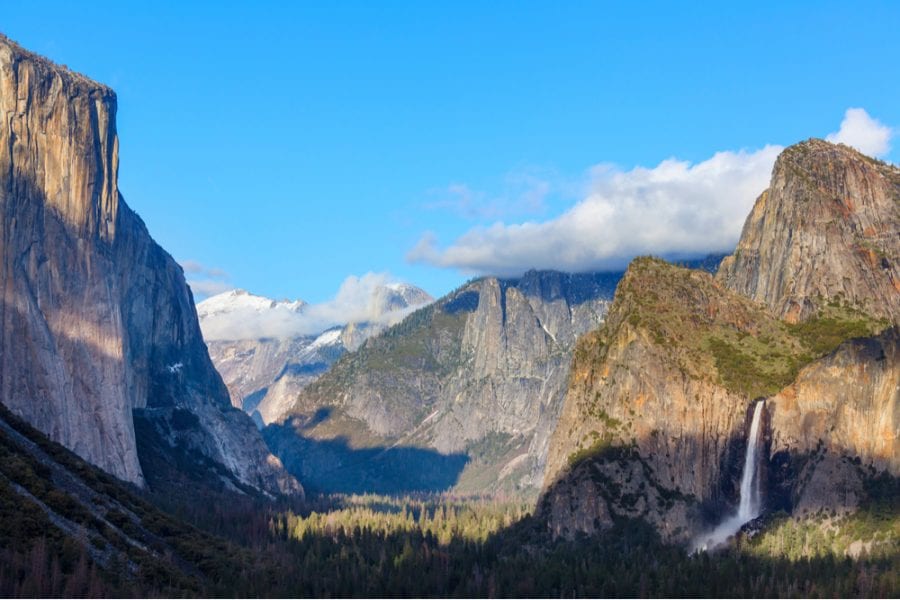 Yosemite National Park in california