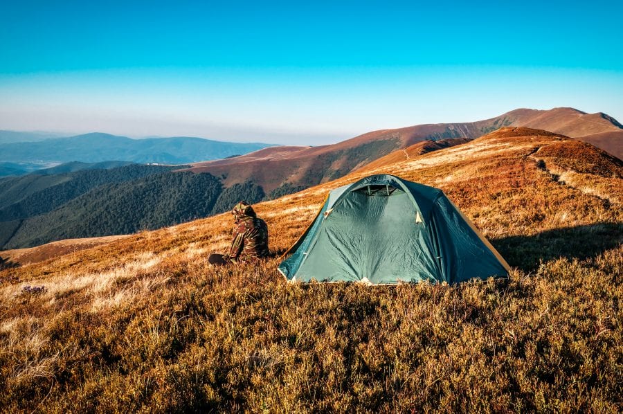 A Tough tent for the terrain