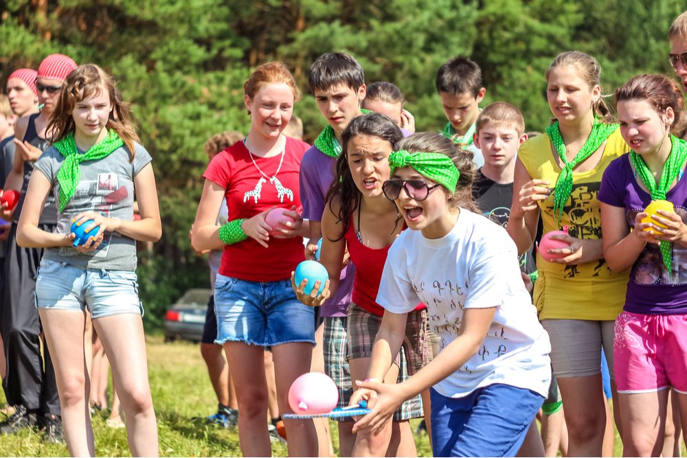 Kids Young Adults Playing Outdoor Games 1